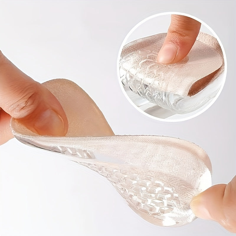 Insole Height Increase Silicone Heel Lift Pads for Men and Women