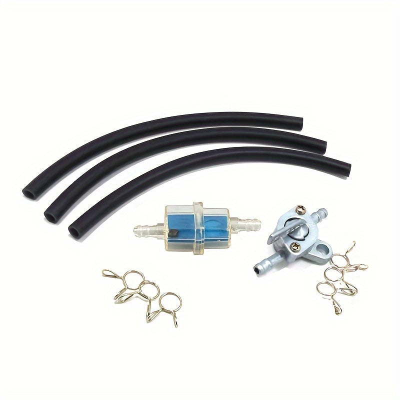 Motorcycle Dirt Bike ATV Fuel Tank Petcock Valve On/Off Switch Gasoline Line