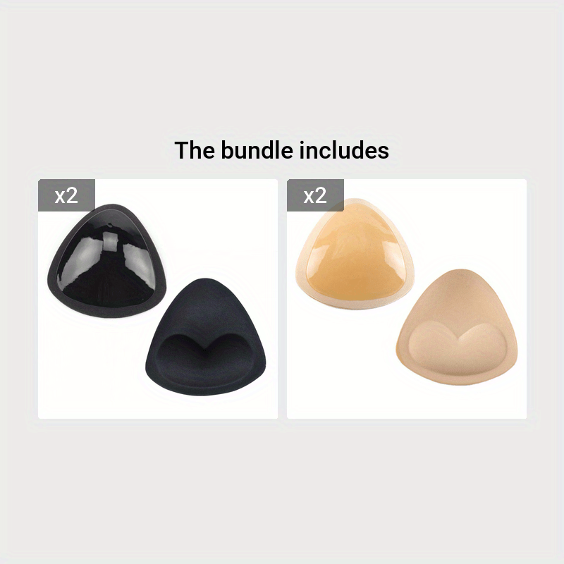 Adhesive Bra Pads for Extra Bust Support and Enhancement in Lingerie and Swimwear