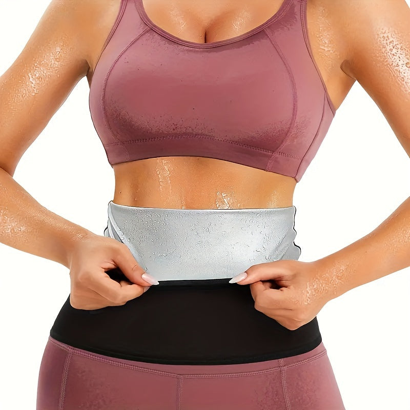 Women's Sauna Waist Belt for Shaping Compression Sweat-Wicking Fitness Training