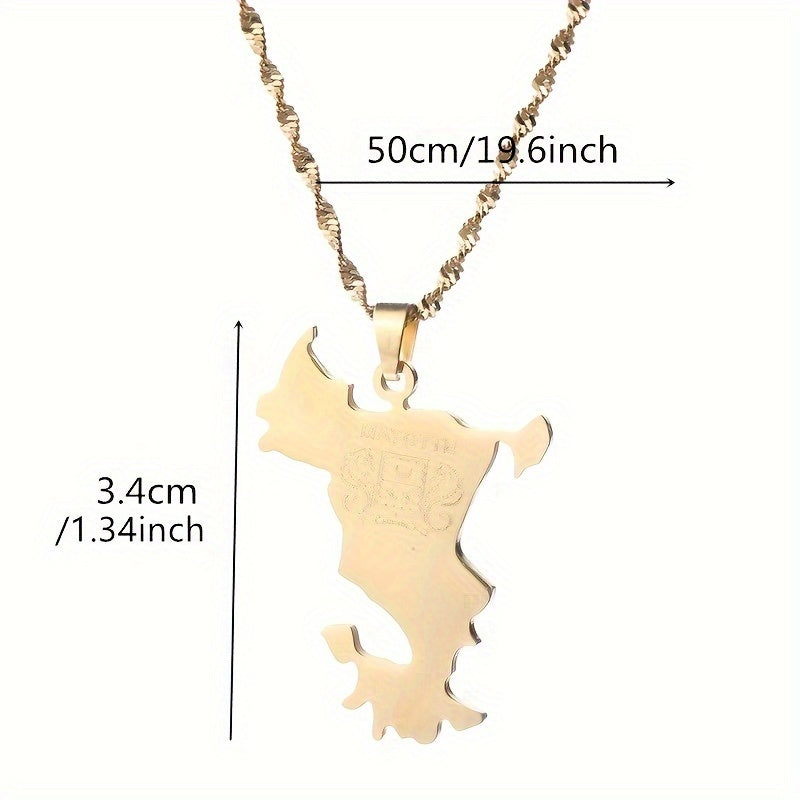 Erkaklar va ayollar uchun zanglamaydigan po'latdan yasalgan tribal taqinchoq taqinchoq