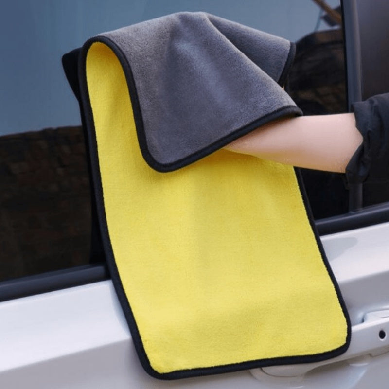 Microfiber Car Cleaning Towel Ultra-Soft Dual-Sided Auto Detailing Cloth