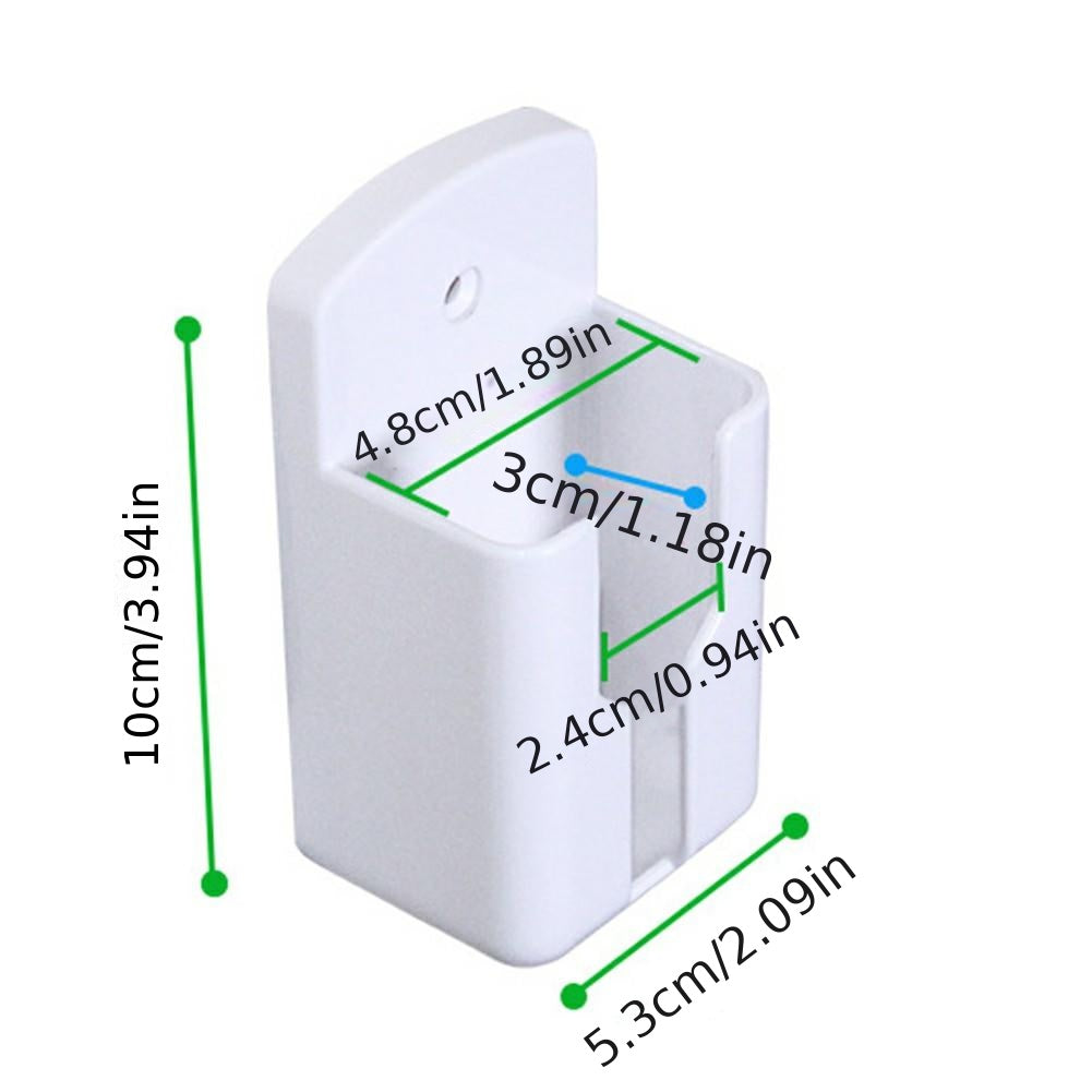  devorga o'rnatiladigan tutqich sizning pultingizni qulay holatda saqlaydi va telefoningizni zaryadlaydi.