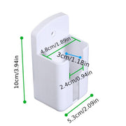 Настенный держатель держит ваш пульт под рукой и заряжает ваш телефон.