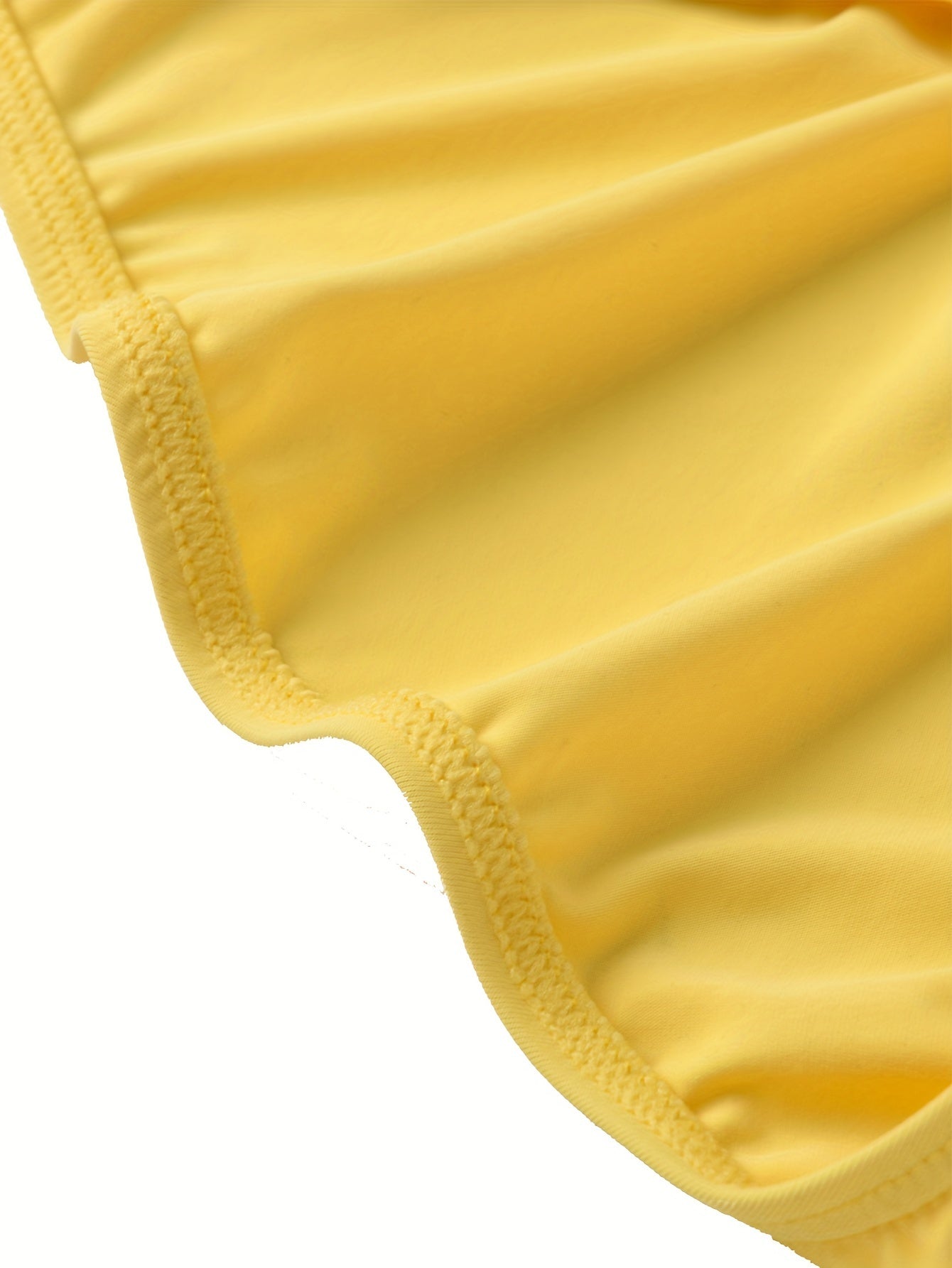 Men's Sheer Knit Low-Waist Briefs Breathable Stretchable Solid Color for Yoga 160gsm