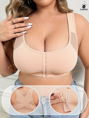 Plus o'lchamli uzluksiz yuqori qo'llab-quvvatlovchi ichki kiyimlar yoga mashqlari va velosiped uchun