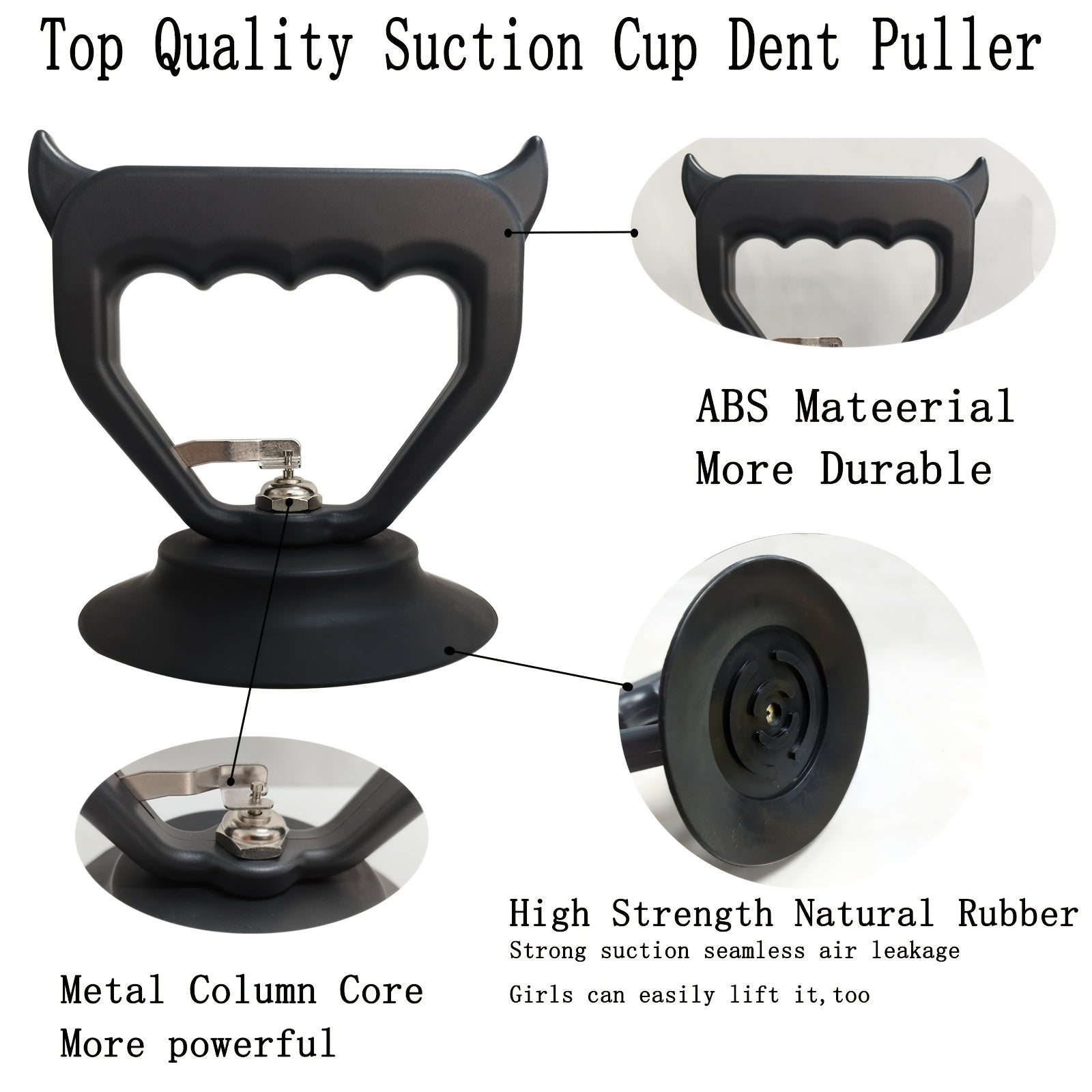 Avtomobil dentini tortib olish uchun shlangli qopqoq bilan ta'mirlash asbobi, sovutgich shisha plitkalar uchun suyuqlikli shishalar