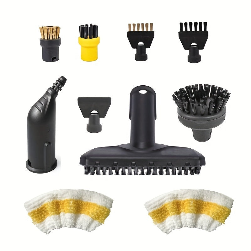 Bug'lash boshli bug'lash uchun tozalash to'plami, shuningdek, shlanglar va chizish uchun mo'ljallangan nozzlar