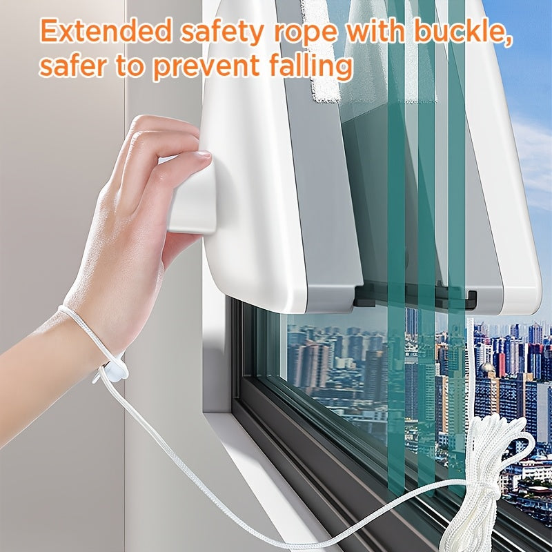 Magnetic Double-Sided Window Cleaner for Glass Up to 3.05cm Thick Safety and Easy Cleaning