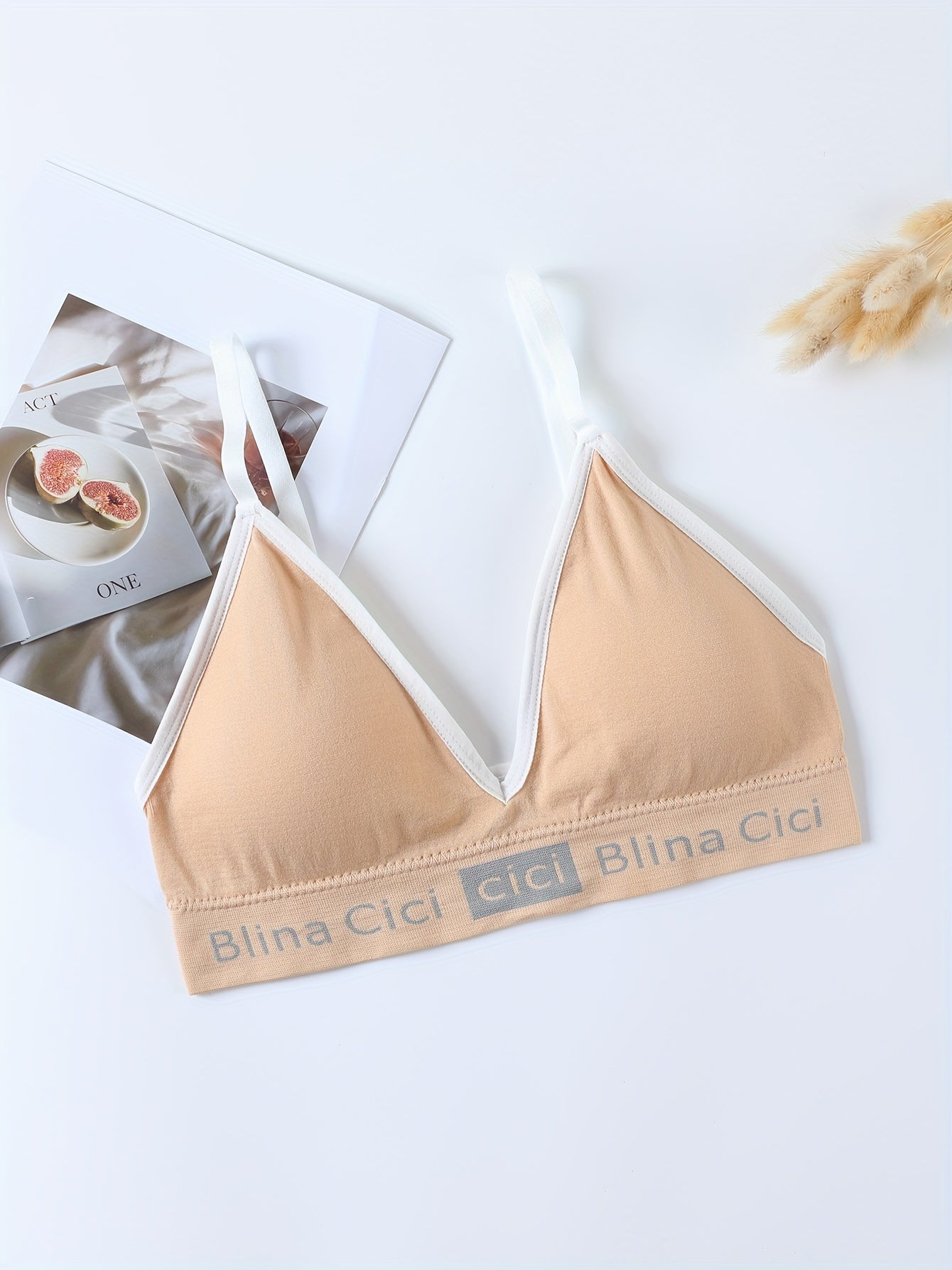 Women's Lingerie Set Push-Up Bra and Elastic Panties Underwear