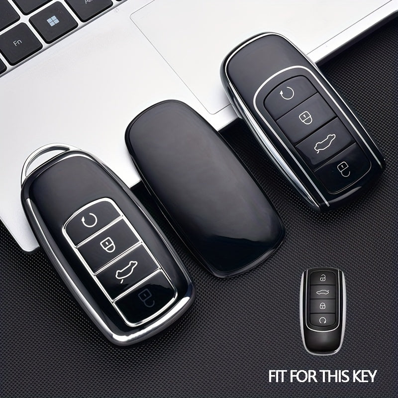 Universal TPU Car Key Cover Scratch-Resistant Protective Fob Case