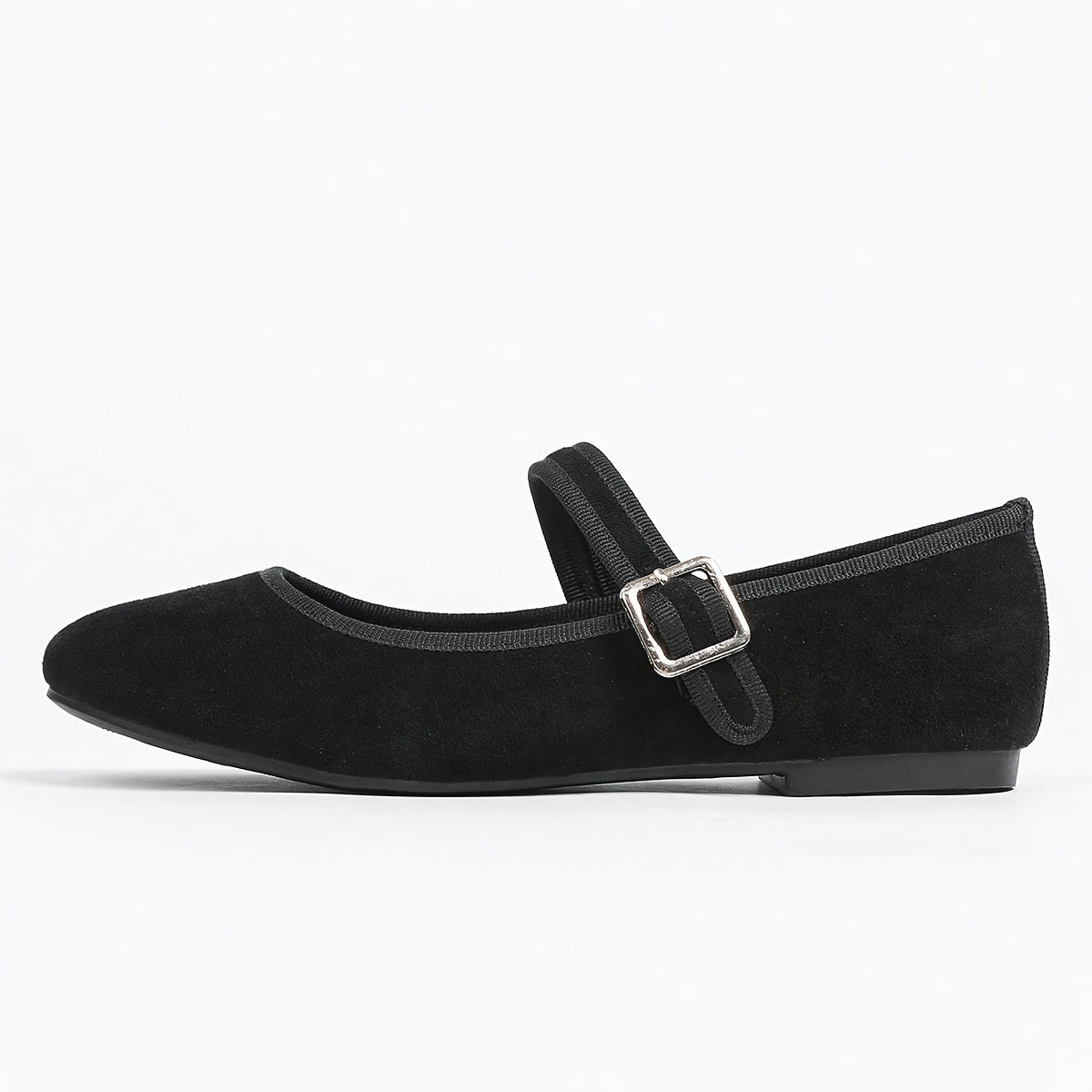 Zapatos planos de mujer tipo Mary Jane con correa en el tobillo, slip-on, casual y para oficina