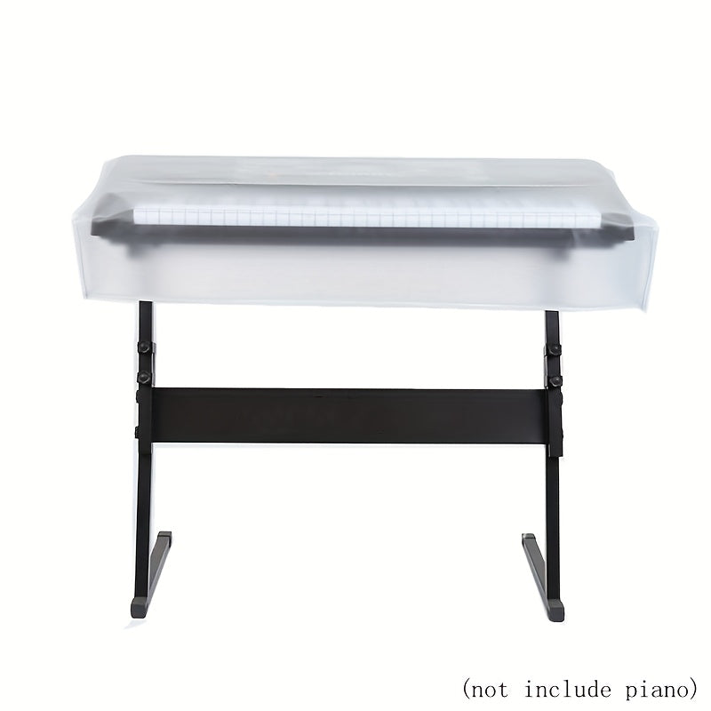 Funda transparente para piano de 61/88 teclas, a prueba de humedad, lavable y duradera