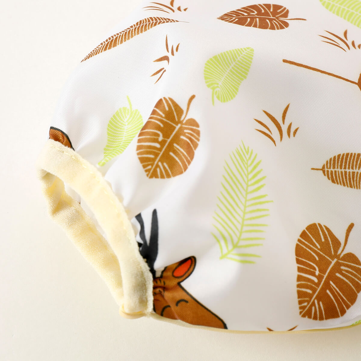 Waterproof Baby Bibs with Cartoon Animal Pattern for Christmas Halloween Thanksgiving