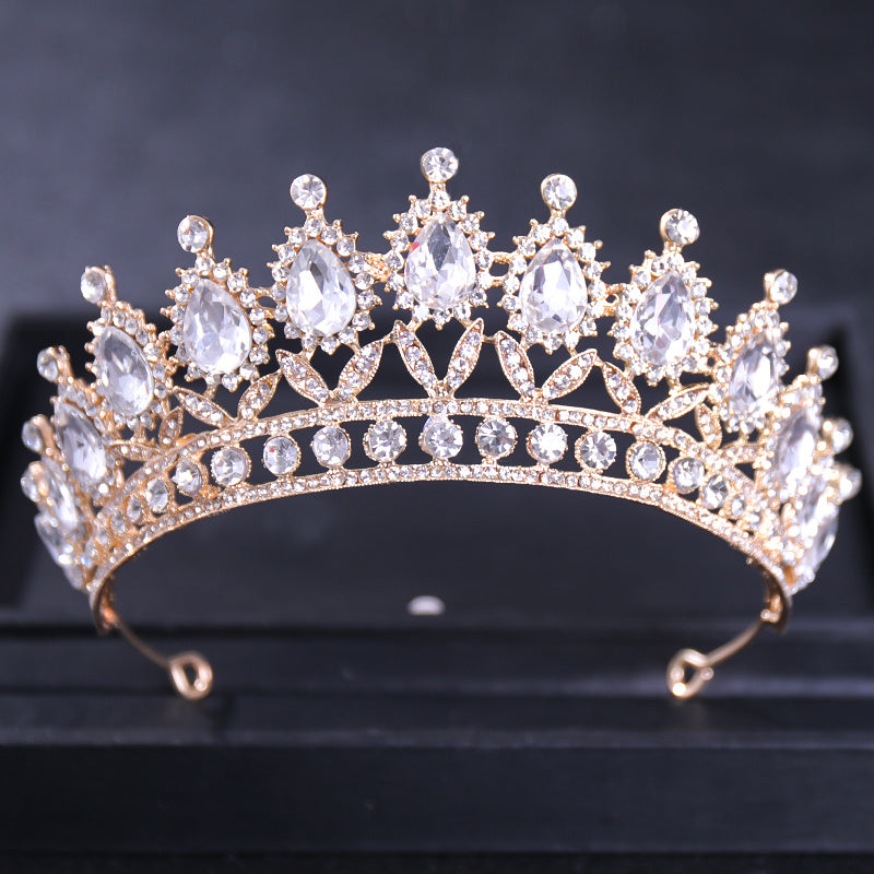 Sparkling Tiaras and Crowns for Brides and Princesses, Silver, Adjustable