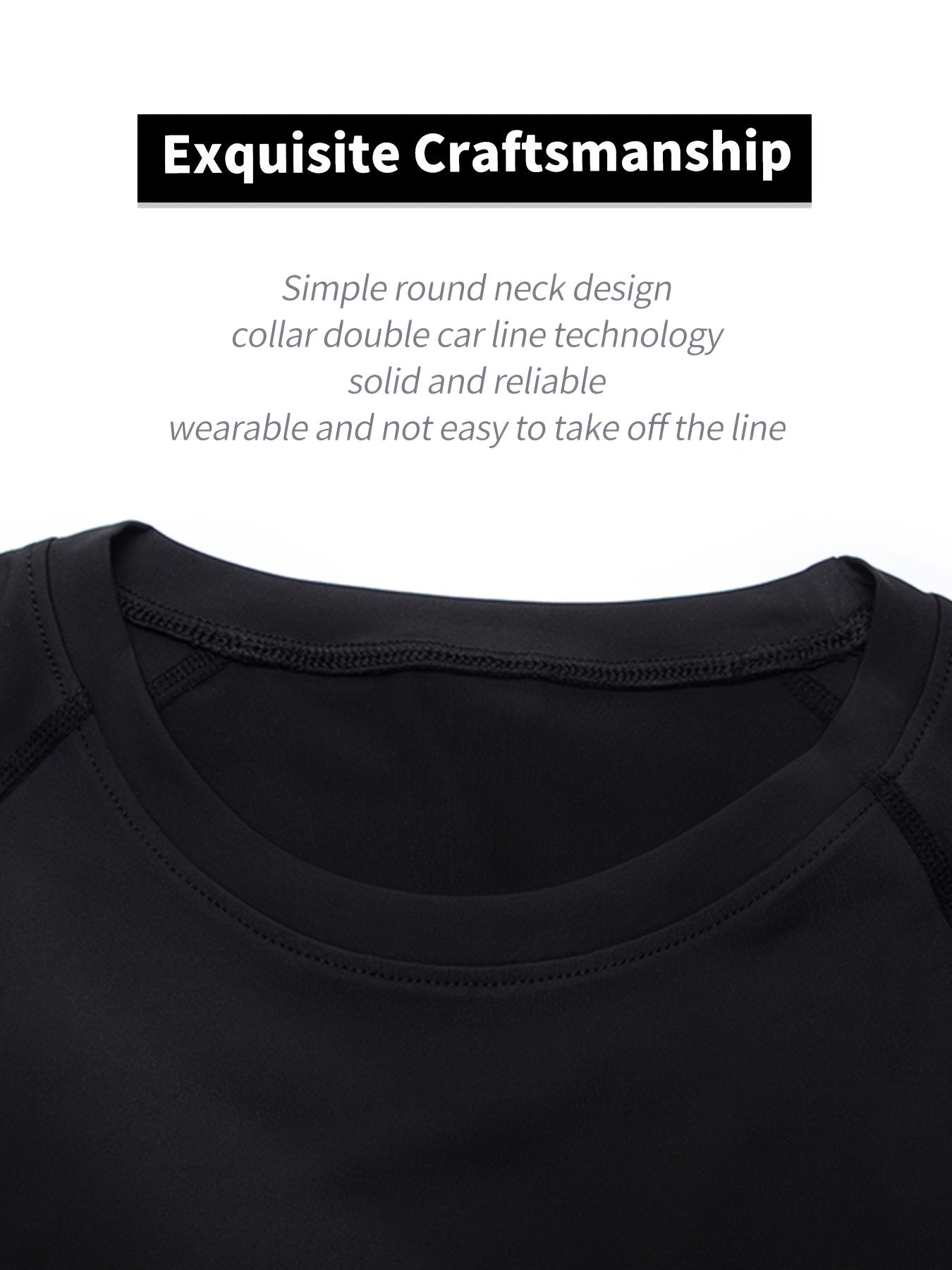 Men's Compression Shapewear Tops Short Sleeve Moisture-Wicking Fitness Workout Shirts