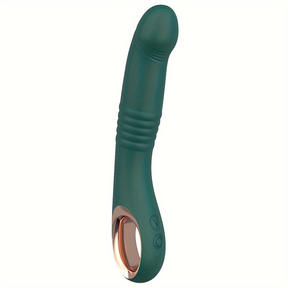 Adult Silicone Rechargeable Dual Vibration Toy for Women and Couples