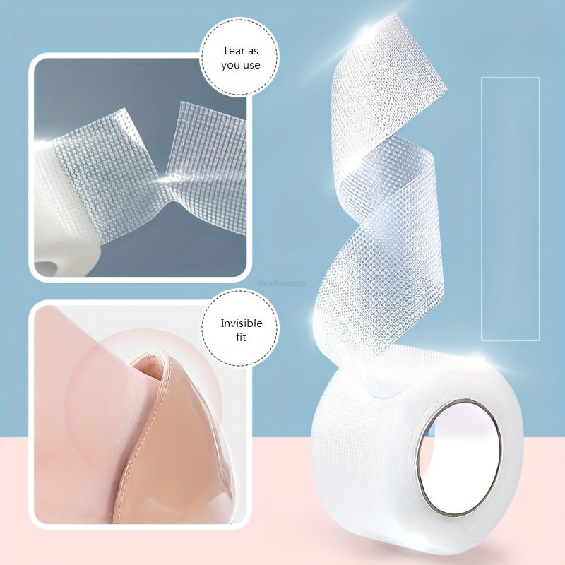 Unisex Transparent Gel Heel Patch Anti-Wear Foot Sticker