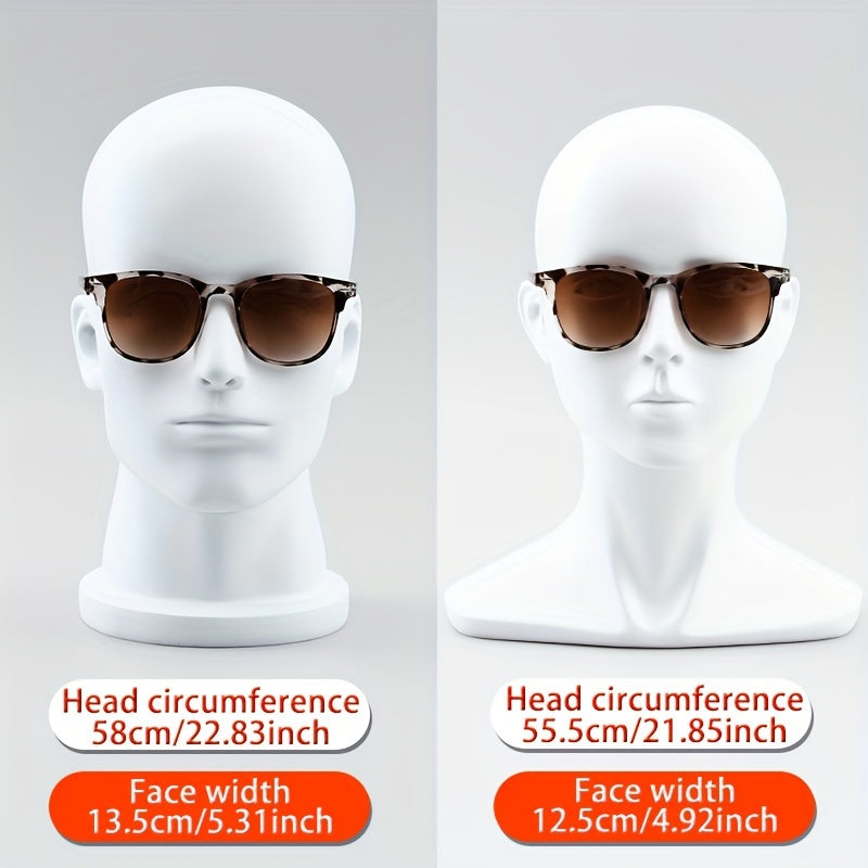 Женские очки 6-штук геометрические металлические оправы с антибликовыми линзами для повседневной носки