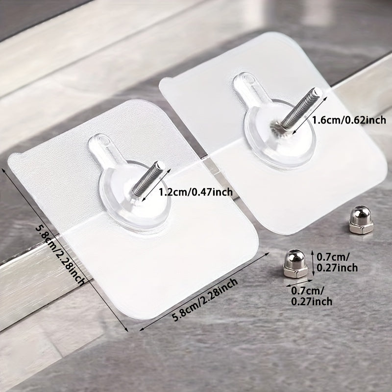 Gancho de pared de adhesivo fuerte para colgar fotos y marcos sin taladrar