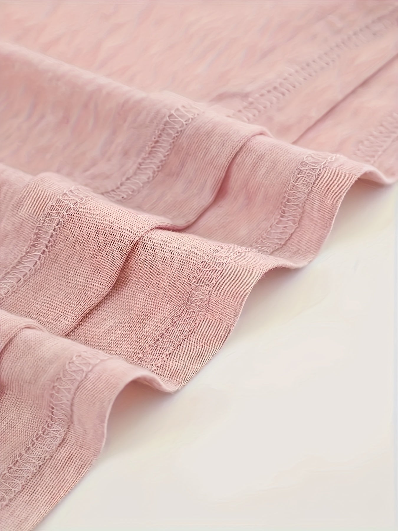 Women’s Cotton V-Neck Casual Short Sleeve Top for Layering