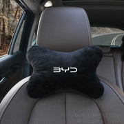 Unisex Soft Fiber Neck Pillow Breathable Travel Cushion for Cars