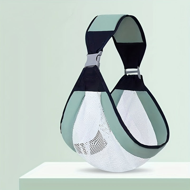 Baby Carrier for Newborns and Toddlers Lightweight Airy Fabric Adjustable Fit