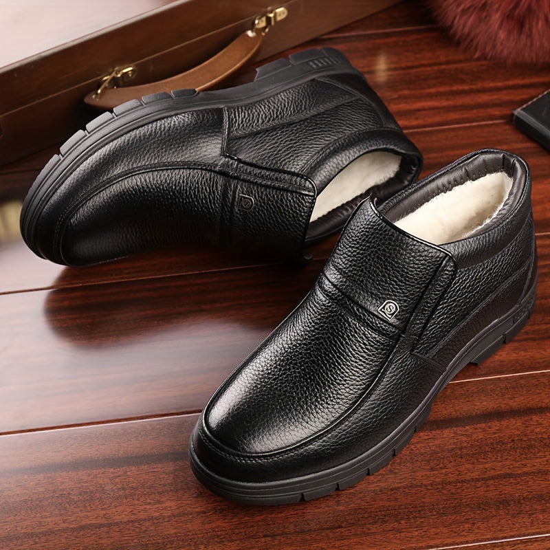 Мужские водоотталкивающие снегоступы с теплыми пушистыми внутренними слоями и ветронепроницаемым дизайном для зимних походов