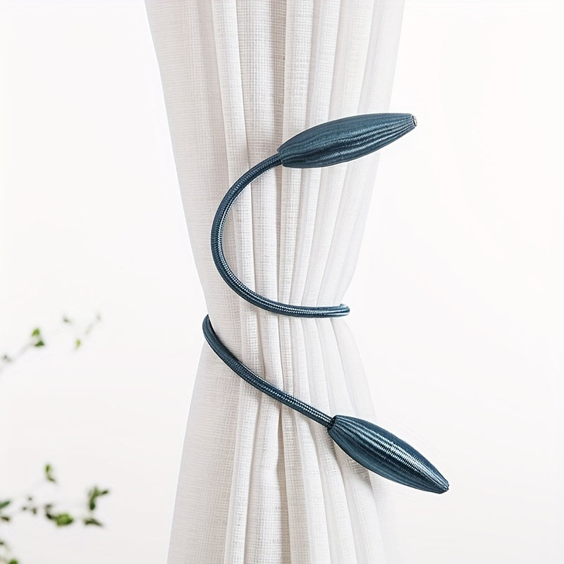 Durable Alloy Curtain Tiebacks with Easy Installation for Stylish Home Decor