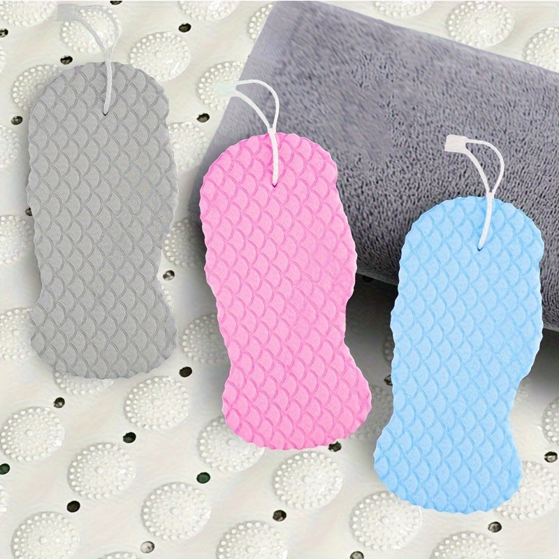 Мягкая губка для купания малыша с дружелюбным к коже мультяшным тиснением для бережного очищения