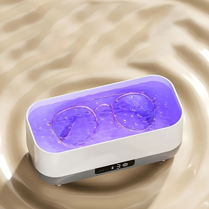 Limpiador automático de brochas de maquillaje, recargable por USB, batería de litio para joyas, gafas y objetos pequeños