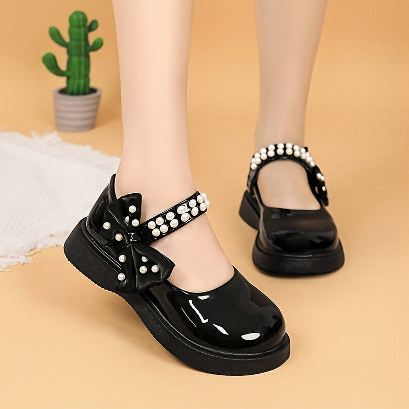 Girls Children's Casual Shoes Fall Solid Color Microfiber EVA Easy to Put On