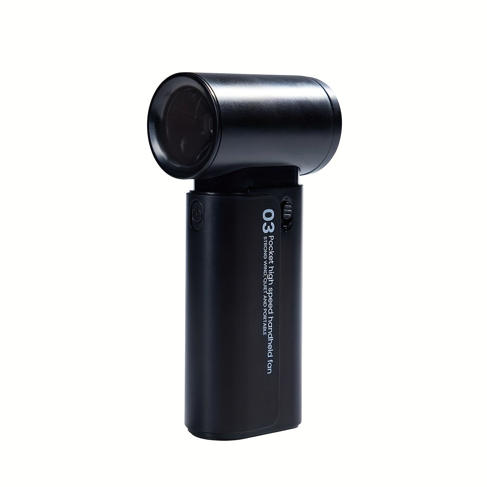 Мини карманный вентилятор 20000 об/мин бесщеточный мотор ручной пылесос снег инфлятор легкий