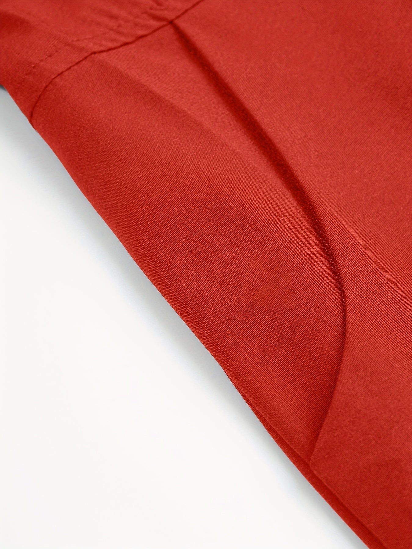 Women's Plus Size Skirt Pleated High-Rise A-Line Black Vacation Wear