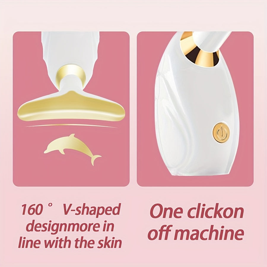 Portable Electric Facial Massager for Women High-Frequency Vibration Ergonomic Design