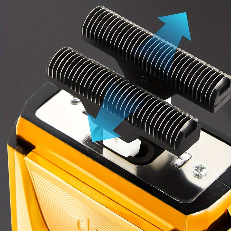 Перезаряжаемая электрическая фольговая бритва для мужчин, идеально подходит для Дня отца.