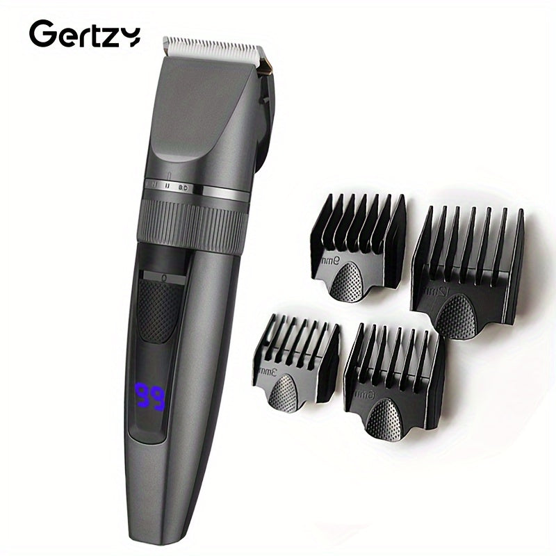 Cortapelos profesional eléctrico con cuchilla de cerámica y batería recargable