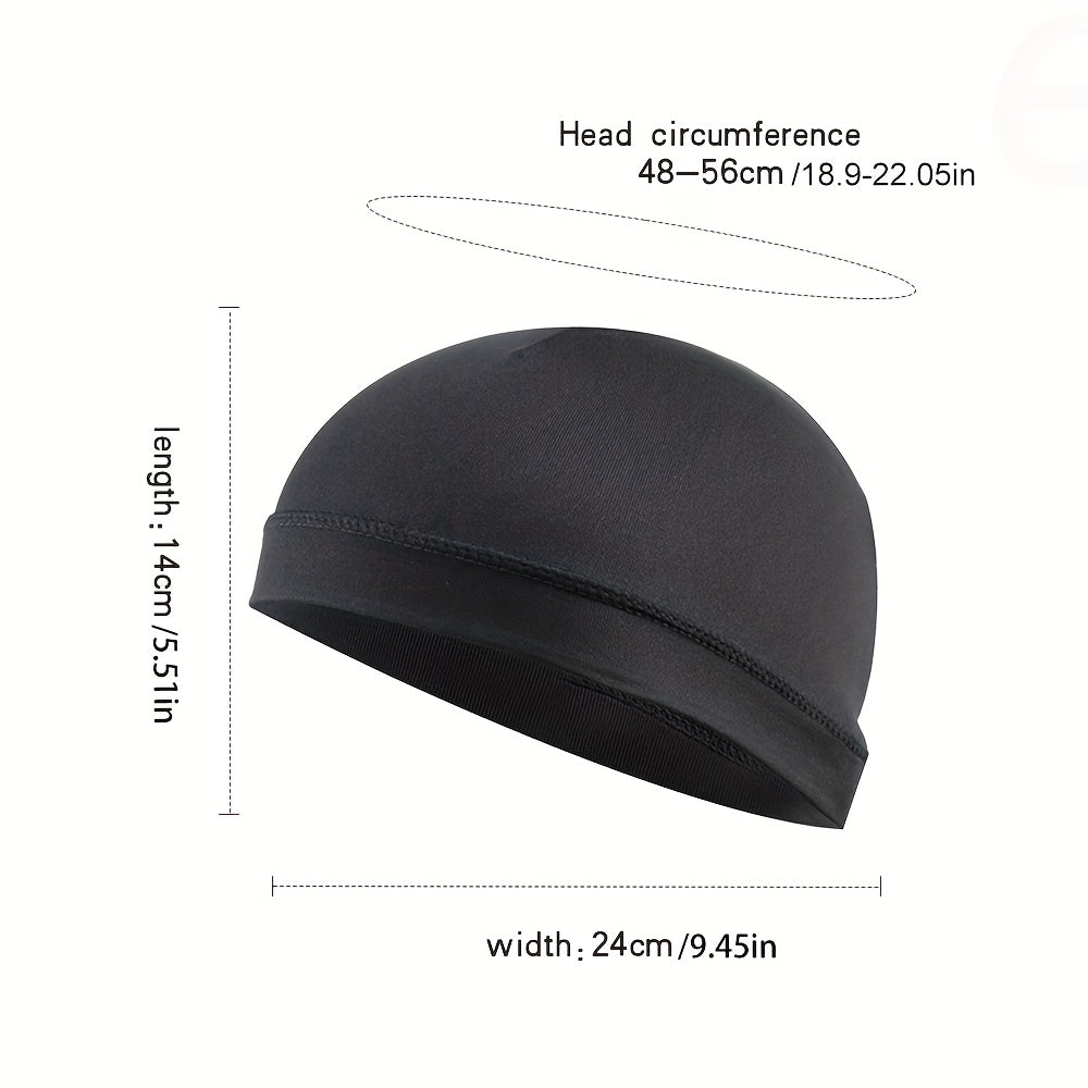 Men Summer Sports Beanie Cap Soft Breathable Bicycle Helmet