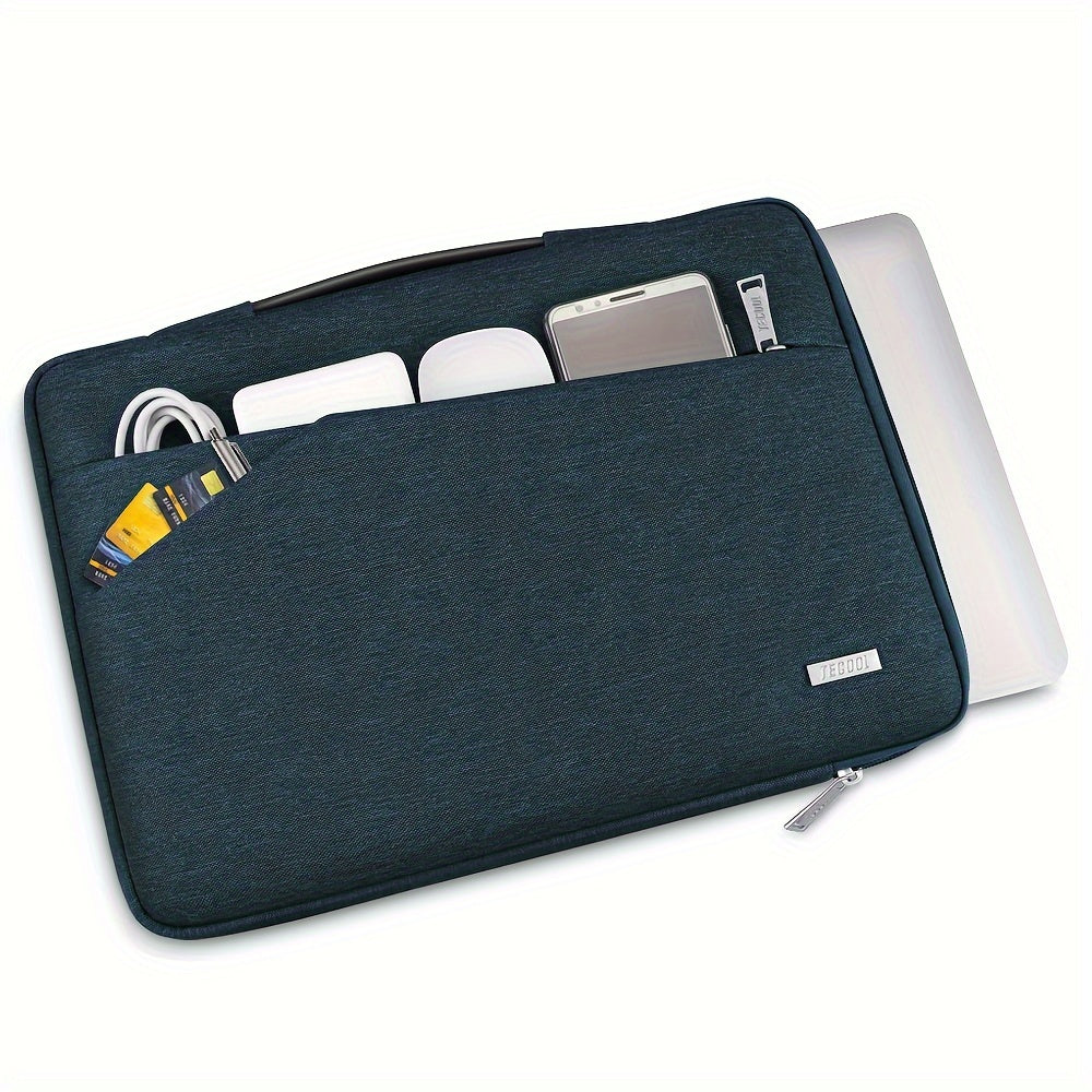 Waterproof Shock-Resistant Denim Laptop Sleeve Bag for 13-16 Inch MacBook and Notebooks