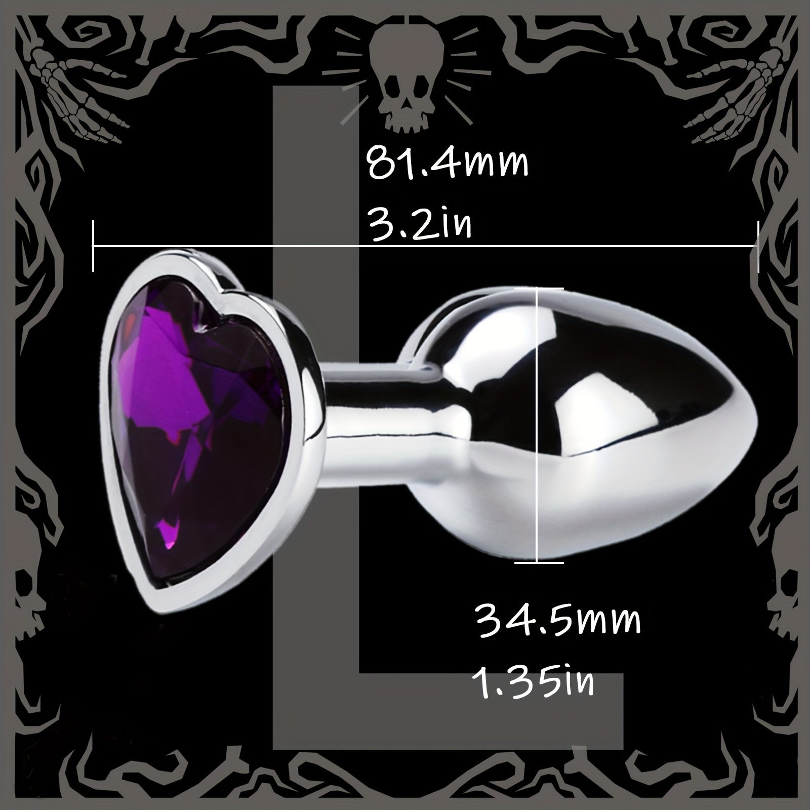 Adult Female Male Couple Stainless Steel Anal Plug with Rose Gem Beads