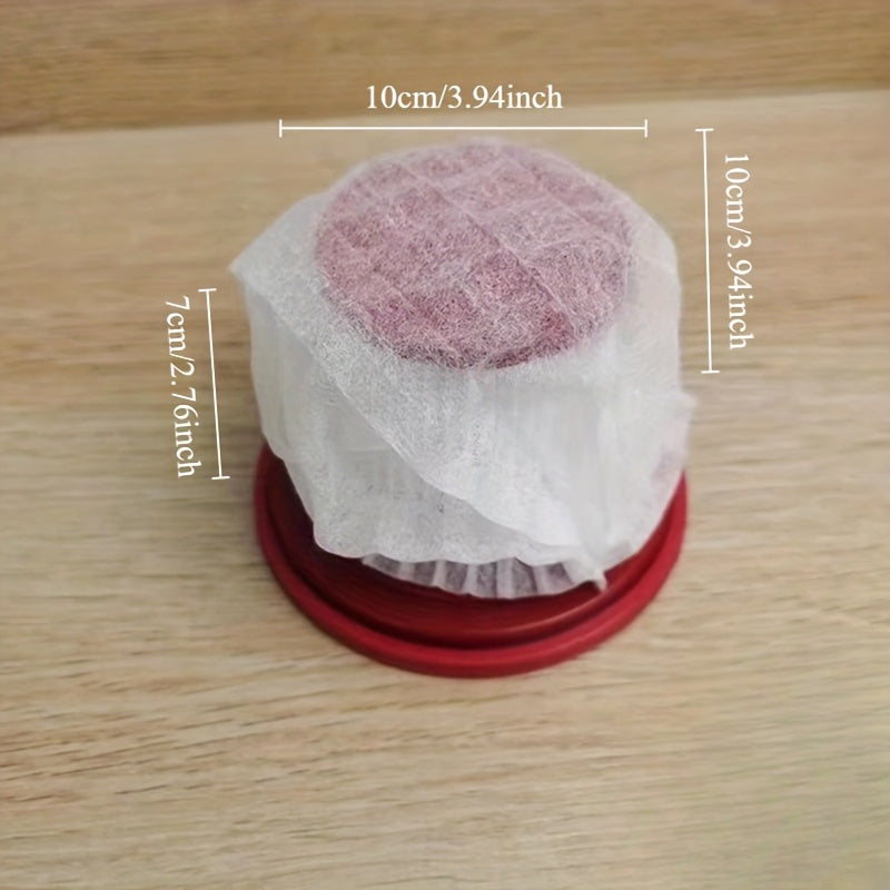 100pcs Nylon Mesh Vacuum Cleaner Filters for Home and Car Dust Particles