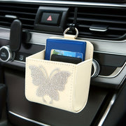 Car Vent Organizer Multi-Functional Storage Bag for Phones and Cards