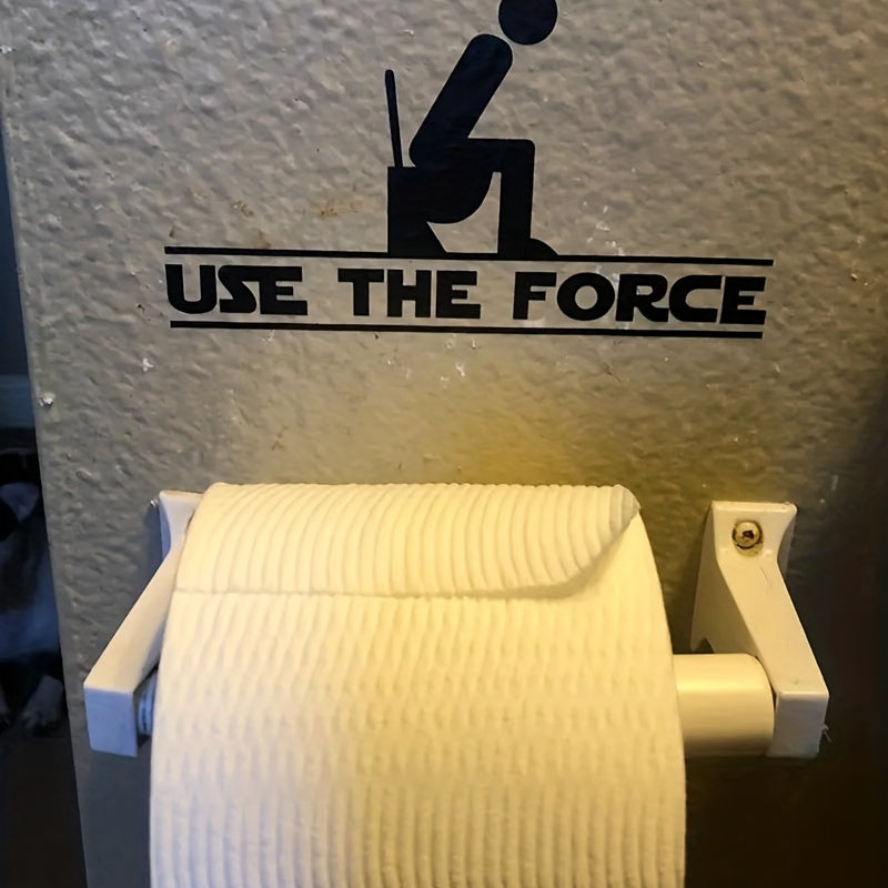 Bathroom Vinyl Decal Stickers for Toilets Door Wall Art