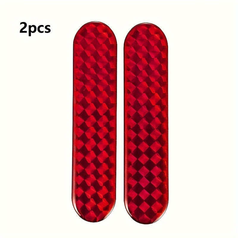 Universal Car Reflective Strips Door Stickers Safety Warning Tape 2/4/8pcs