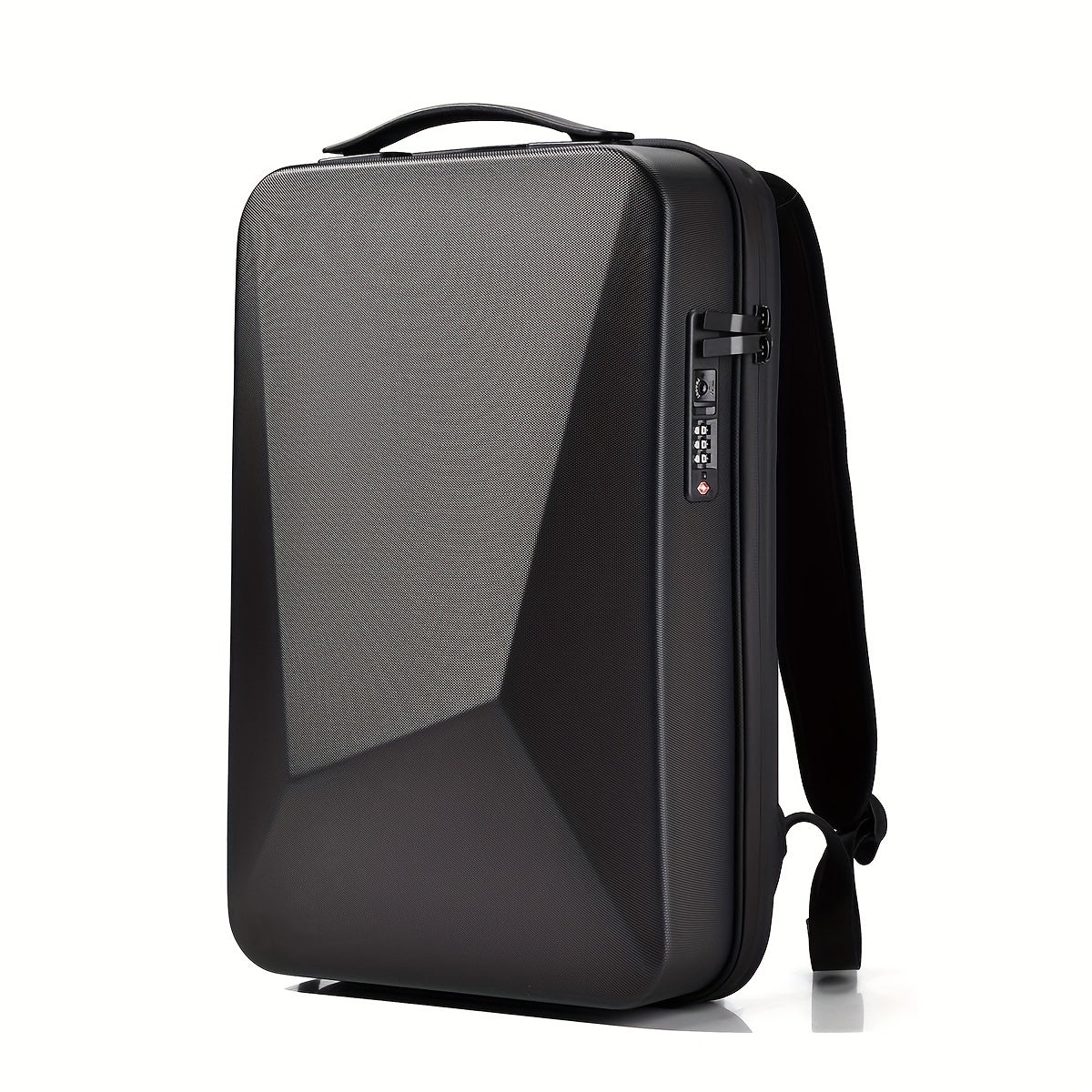 HUABUPS Katta Hajmli Noutbuk Ruksak USB Zaryadlash va Parol Qiluvchi Qopqoq bilan - Sayohat, Biznes, Maktab uchun Ideal - Mustahkam PVC, Ko'p Bo'limli Dizayn, Moslashtiriladigan Tasmalar|Ajoyib sovg'a