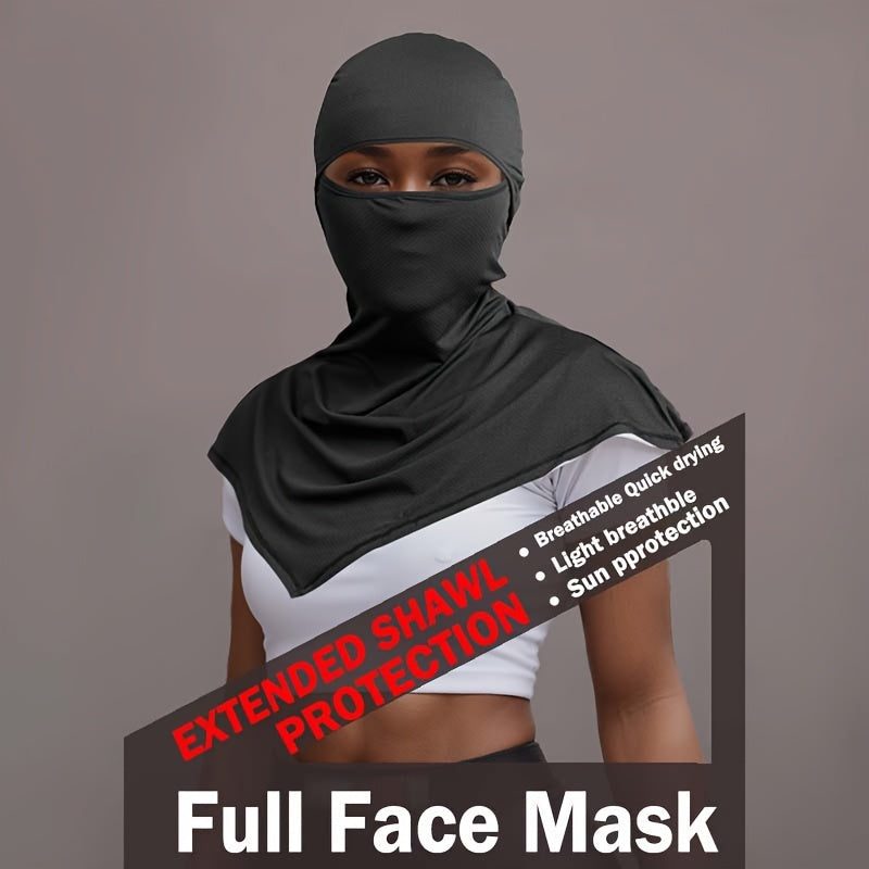 Breathable UV Protection Balaclava Mask for Outdoor Activities and Cycling Full Coverage