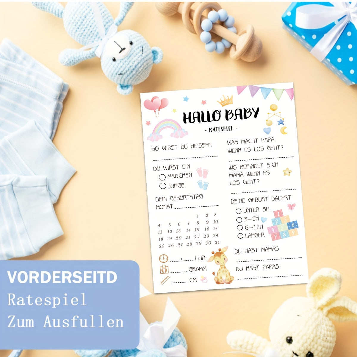 Paquete de 25 tarjetas de predicción y consejos para la ducha multilingües, tarjetas de juego para fiestas para mayores de 14 años