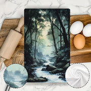 Set of 2 River-Inspired Kitchen Towels 16x24 Inches Highly Absorbent Dish Towels