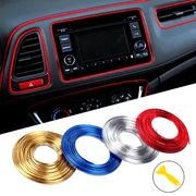 Universal Car Moulding Decoration Flexible Strips 3m Interior Auto Trim