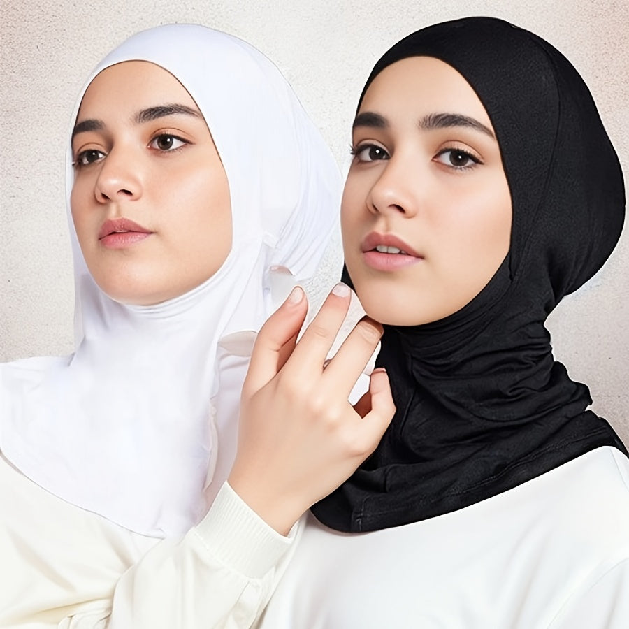 Nafas oladigan elastik turban shlyapa hijab Ramazon va Eid sovgʻasi uchun